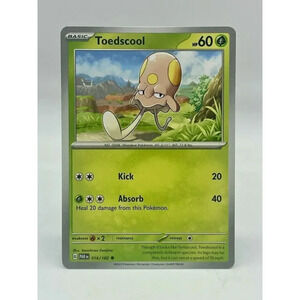 Toedscool 016/182 Paradox Rift Pokemon TCG Non‎ Holo Mint Unplayed